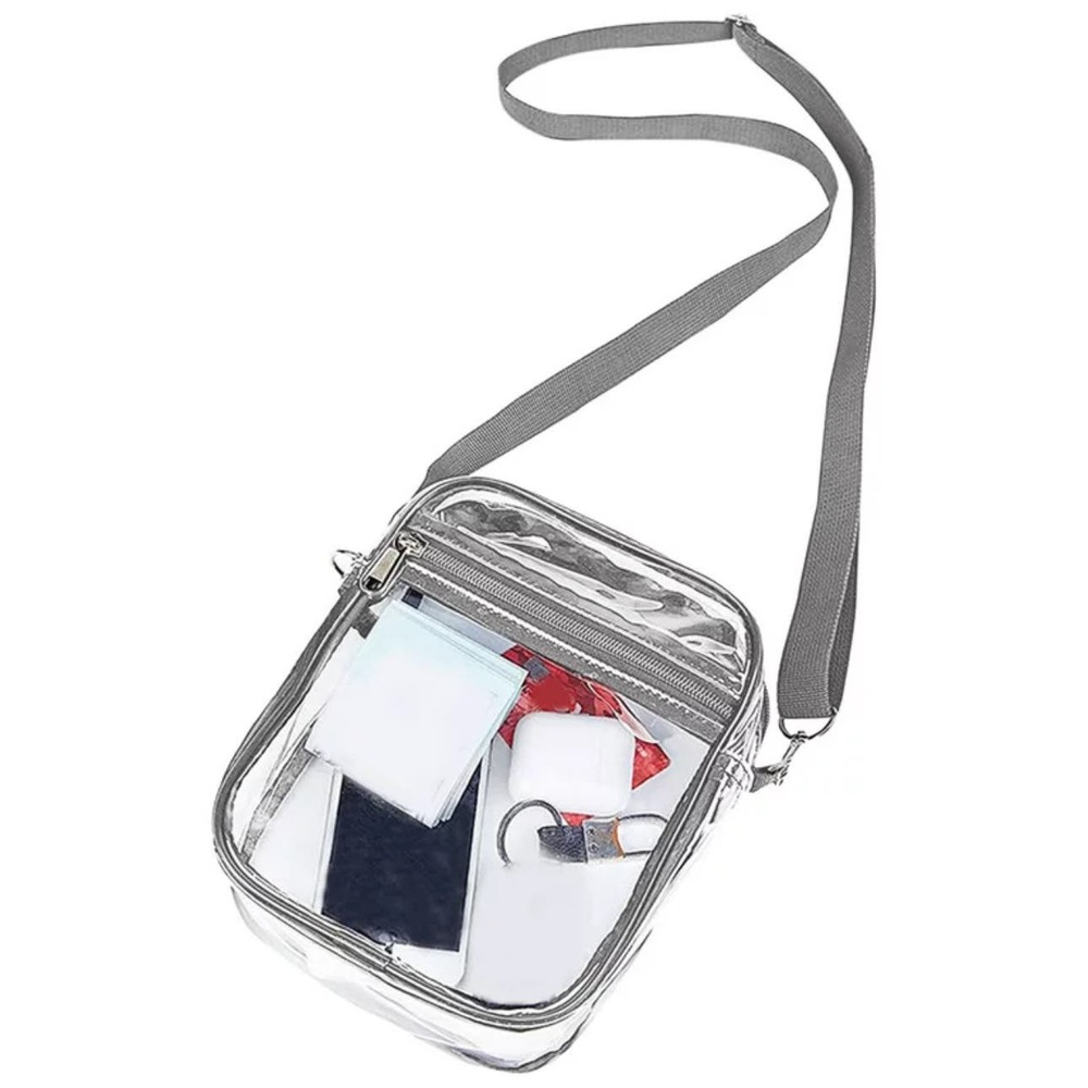 Transparent Bag Multi Venue Approved Transparent Crossbody Bag